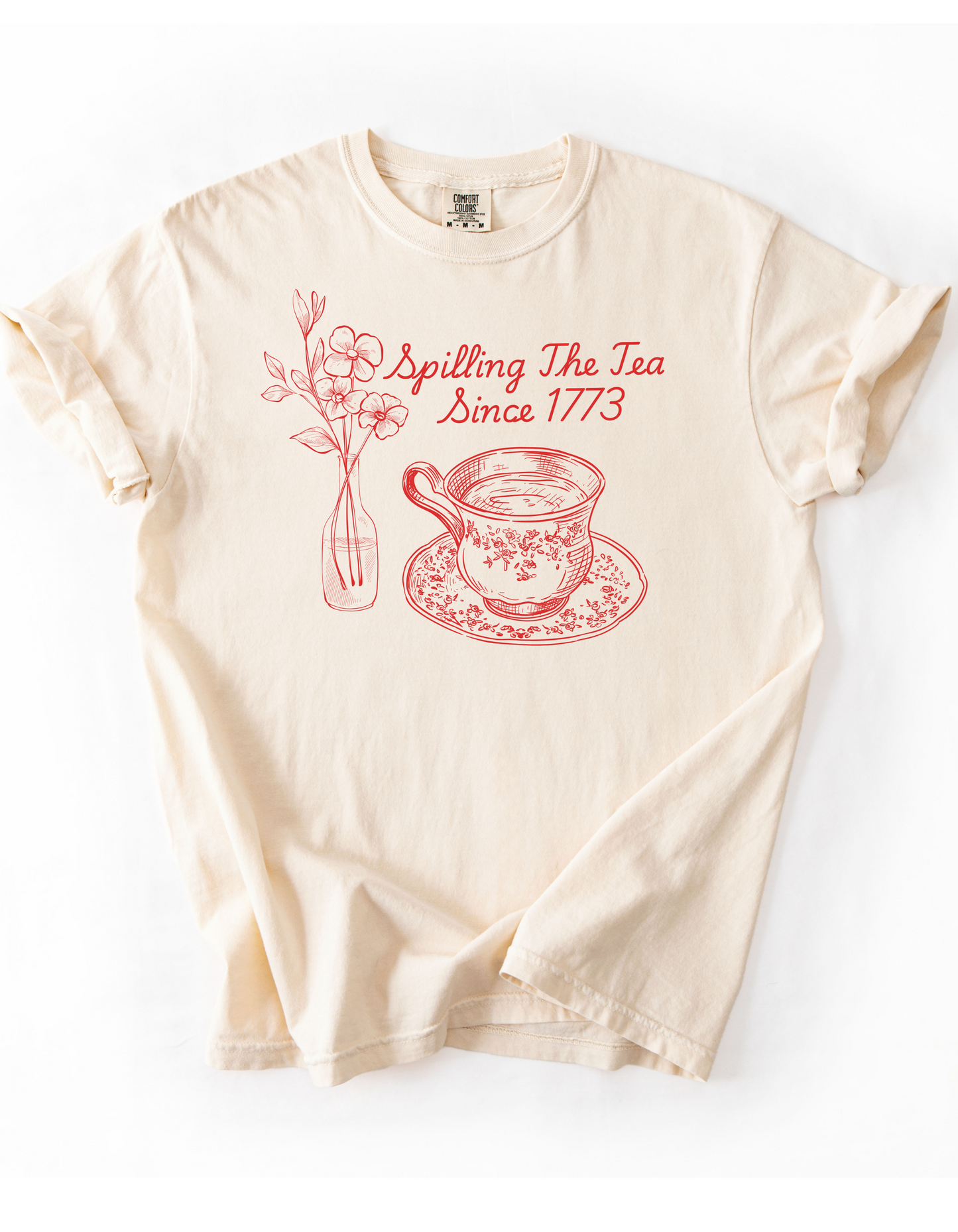 Spilling the Tea Since 1773 (Red Ink Edition)