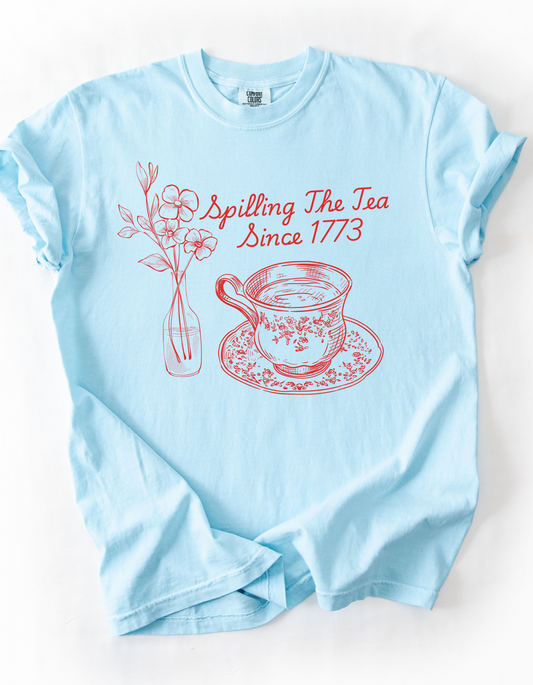 Spilling the Tea Since 1773 (Red Ink Edition)